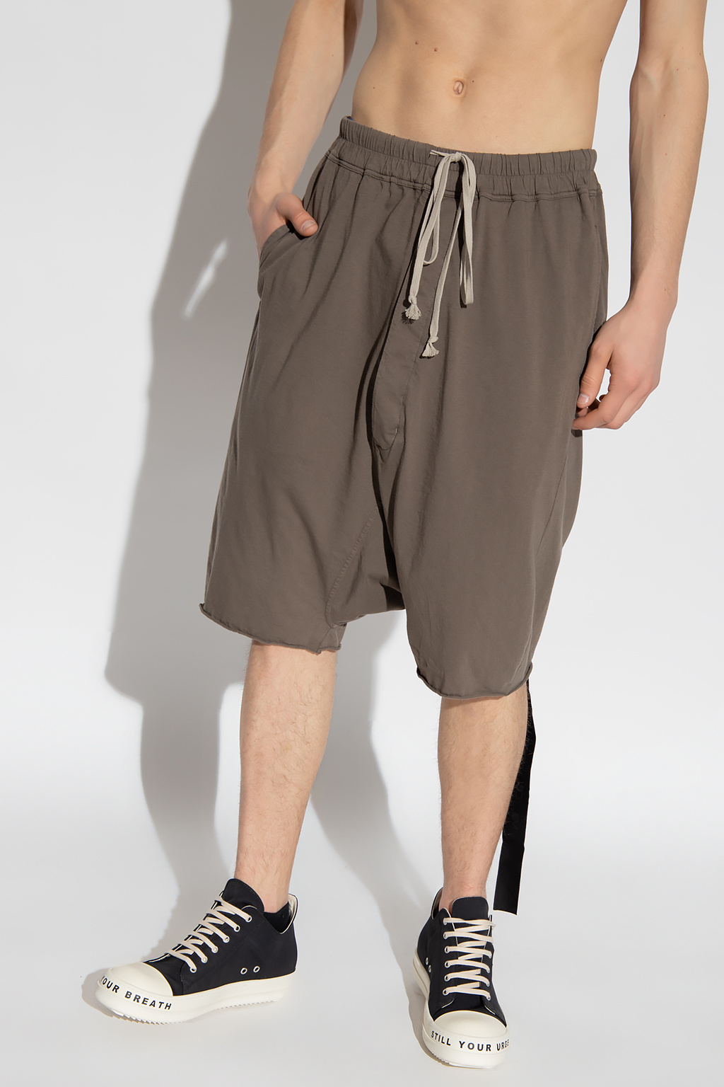 Brown Cotton shorts Rick Owens DRKSHDW - Vitkac Canada